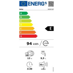 Geschirrspüler Balay 3VS572IP 60 cm