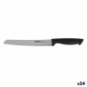 Brotmesser Quttin Black Schwarz Silberfarben 24 Stück 20 cm