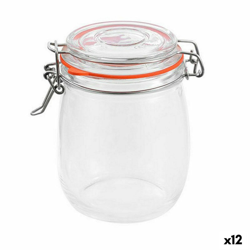 Topf La Mediterránea Luftdicht Glas 750 ml (12 Stück)