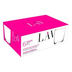 Gläserset LAV Assos 360 ml 6 Stücke (8 Stück)