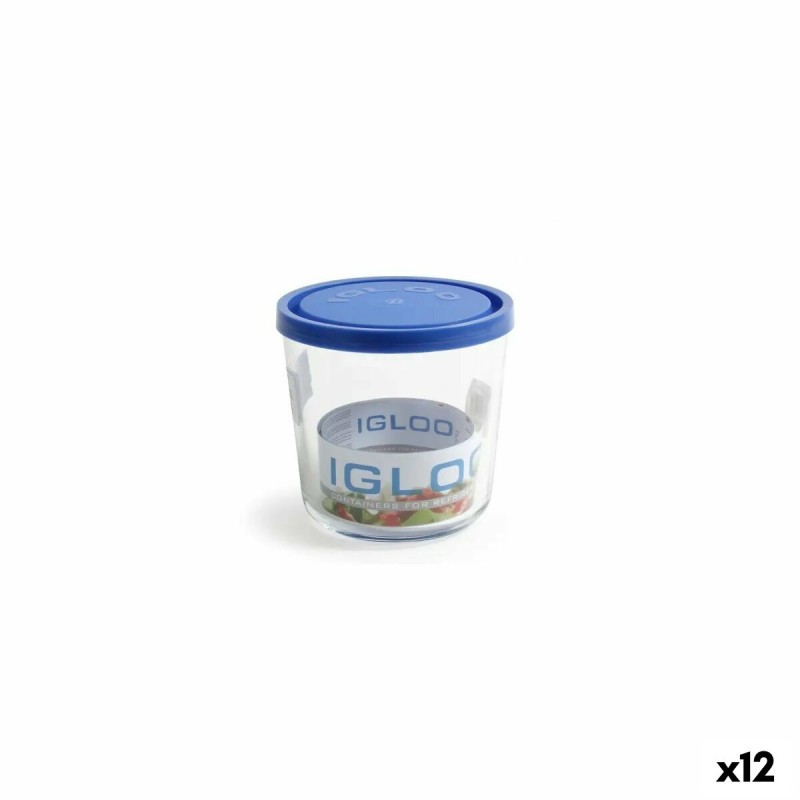 Topf Borgonovo Igloo Blau 800 ml (12 Stück)