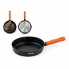 Pfanne Quttin Gastro Schwarz Orange 42 x 27,5 x 5,4 cm (6 Stück)