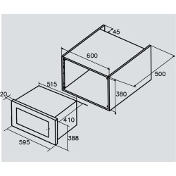 Mikrowelle Cata MC25GTCWH 1000W 25 L 1000W 900 W (25 L)