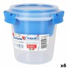 Lunchbox hermetisch Tontarelli Fresh System Joghurt 640 ml ø 12,6 x 11,3 cm (6 Stück)