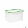 Lunchbox Quid Greenery 2,8 L Durchsichtig Kunststoff (4 Stück) (Pack 4x)