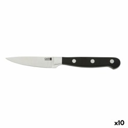 Schälmesser Quid Professional Inox Chef Black Schwarz Metall 9 cm (Pack 10x)