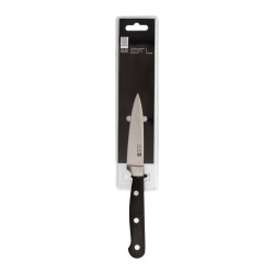 Schälmesser Quid Professional Inox Chef Black Schwarz Metall 9 cm (Pack 10x)