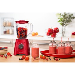 Standmixer Moulinex LM420510 1,25 L 600W 600 W 550 W Rot 2 L