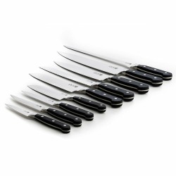 Chef Messer Quid Professional Inox Chef Black Schwarz Metall 25 cm (Pack 6x)