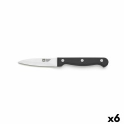 Schälmesser Richardson Sheffield Artisan Schwarz Metall 9 cm (Pack 6x)