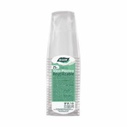 Mehrweg-Gläser-Set Algon Weiß 25 Stücke 250 ml (48 Stück)