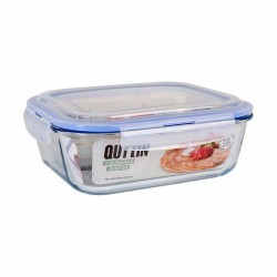 Lunchbox hermetisch Quttin rechteckig 2,4 L (4 Stück)