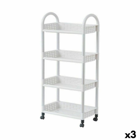 Gemüsewagen Confortime Aluminium Kunststoff 45 x 25 x 104 cm (3 Stück)