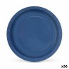 Geschirr-Set Algon Einwegartikel Pappe Blau 10 Stücke 23 x 23 x 1,5 cm (36 Stück)