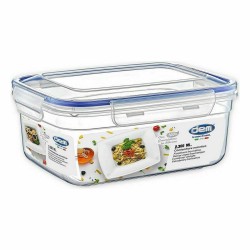 Lunchbox hermetisch Dem rechteckig 2,3 L 24 x 18 x 10 cm (12 Stück)