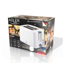 Toaster Camry AD3216 Weiß 1000 W