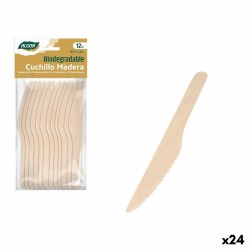 Messerset Algon Holz 12 Stücke 16,5 cm (24 Stück)