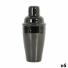 Cocktail-Shaker Schwarz 300 ml 7,5 x 17,5 cm (6 Stück)