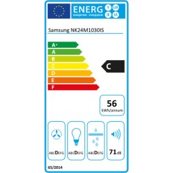 Konventioneller Rauchfang Samsung NK24M1030ISUR Stahl