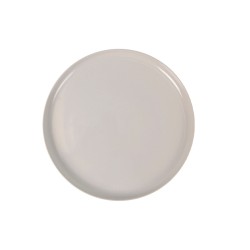 Tablett für Snacks La Mediterránea Ivory kreisförmig Ø 32,1 x 3,1 cm (6 Stück)