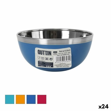 Schüssel Quttin Stahl Ø 13 x 6 cm (24 Stück)