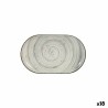 Tablett für Snacks La Mediterránea Vortex Oval 25 x 15 x 2,2 cm (18 Stück)