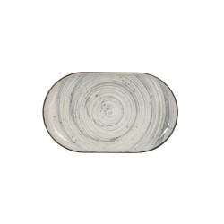 Tablett für Snacks La Mediterránea Vortex Oval 25 x 15 x 2,2 cm (18 Stück)