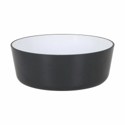 Schüssel Inde Melamine Weiß/Schwarz (12 Stück)