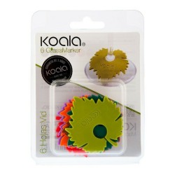 Glaskennung Koala Koala_66260000 (6 pcs) Kunststoff 6 Stücke 5,5 cm