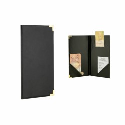 Faltblatt Securit Classic Lieferung von Konten 23,9 x 13,1 cm Schwarz