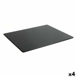 Tablett für Snacks Viejo Valle Bayahibe Schwarz Melamine 32,5 x 26,5 x 0,5 cm (4 Stück)