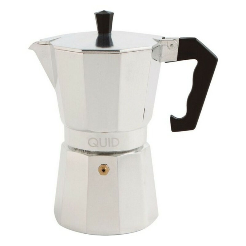 Italienische Kaffeemaschine Quid Cesena Aluminium