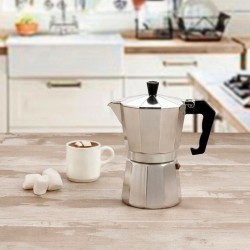 Italienische Kaffeemaschine Quid Cesena Aluminium