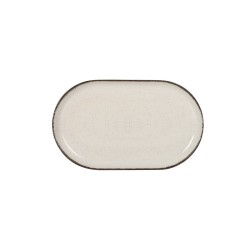 Tablett für Snacks La Mediterránea Anllo Oval 25 x 15 x 2,2 cm (18 Stück)