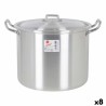 Kochtopf mit Deckel 39693 Ø 22 cm Silberfarben 6 L Aluminium 29 x 23 x 20 cm