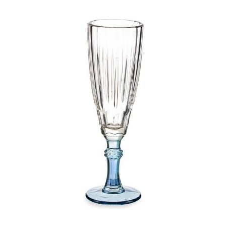 Champagnerglas Exotic Kristall Blau 170 ml