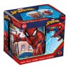 Henkelbecher Spider-Man Great power Blau Rot aus Keramik 350 ml