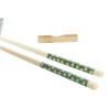 Sushi-Set DKD Home Decor Bambus Steingut Weiß grün Orientalisch 30 x 21 x 7 cm (6 Stücke)