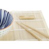 Sushi-Set DKD Home Decor 14,5 x 14,5 x 31 cm Blau Weiß Steingut Orientalisch (16 Stücke)