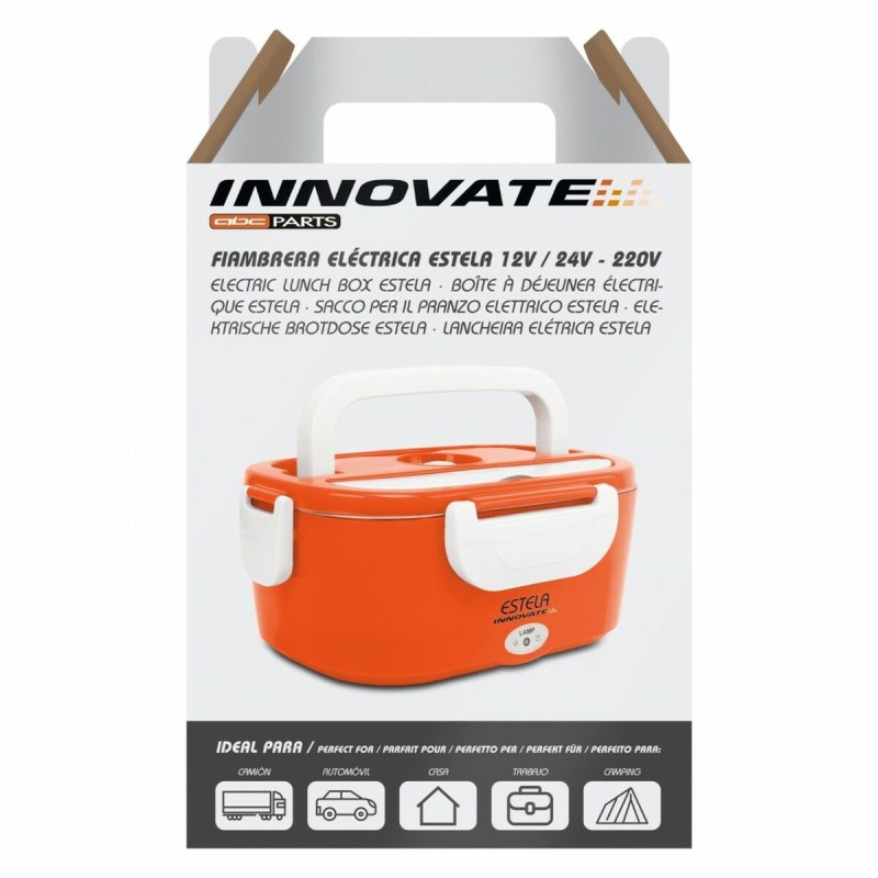 Elektrische Lunchbox Estela Innovate Orange 12 - 24 V