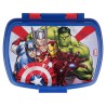 Brotdose für Sandwiches The Avengers Infinity Blau Kunststoff Rot (17 x 5.6 x 13.3 cm)