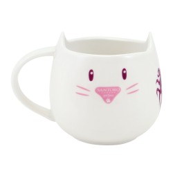 Tasse mit Untertasse Gorjuss Purrrrrfect love aus Keramik Untersetzer Kop