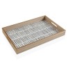 Tablett für Snacks Versa New Lines Holz MDF (30 x 5 x 45 cm)