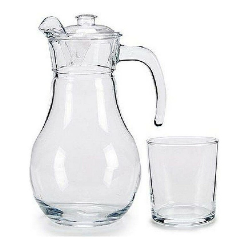 Gläserset BIG-S3604465 Durchsichtig Glas Kanne 4 x (40 cl) / 1 x (1,8 l)