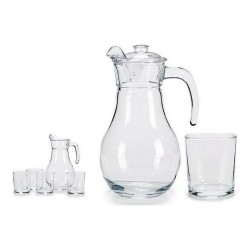 Gläserset BIG-S3604465 Durchsichtig Glas Kanne 4 x (40 cl) / 1 x (1,8 l)