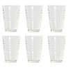 Gläserset DKD Home Decor Durchsichtig Kristall 300 ml (6 pcs)