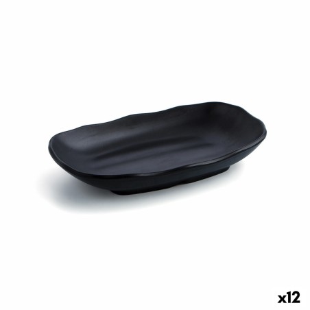 Suppenteller Quid A'bordo Schwarz Kunststoff 25,5 cm (12 Stück)