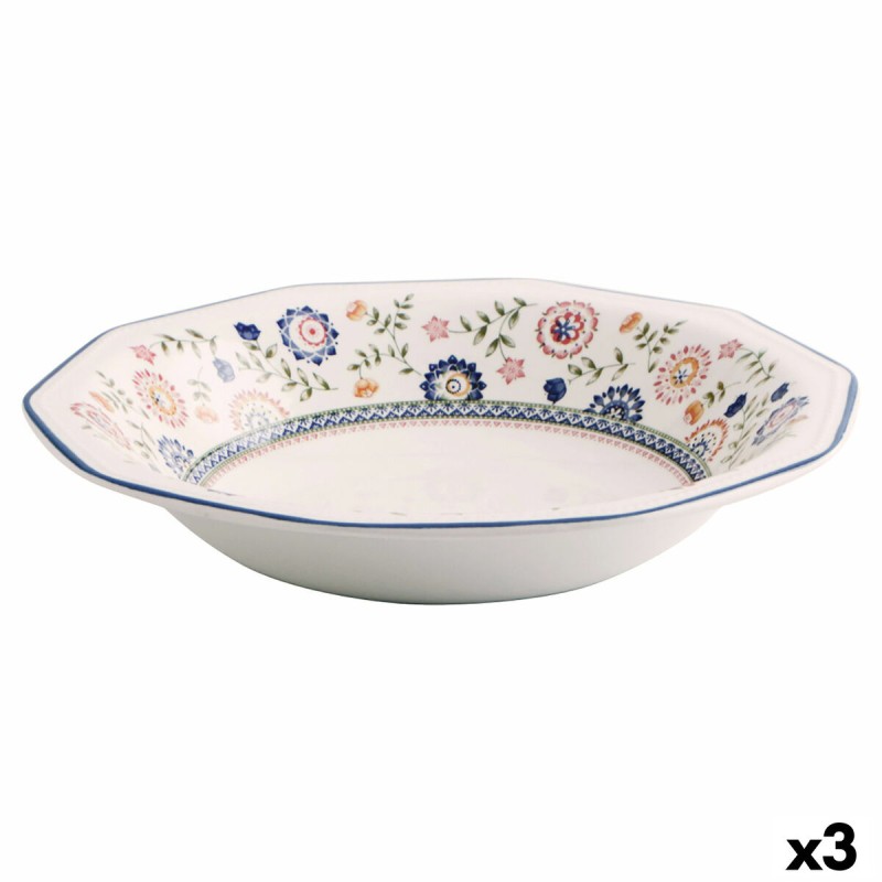 Salatschüssel Churchill Bengal aus Keramik Porcelæn Ø 26,5 cm (3 Stück)