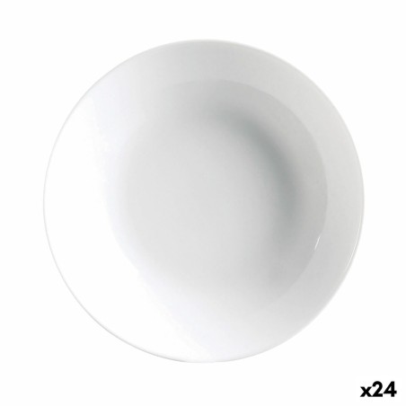 Suppenteller Luminarc Diwali 20 cm Weiß Glas (24 Stück)