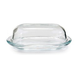 Butterschale Glas (13 x 7 x 19,7 cm) (12 Stück)